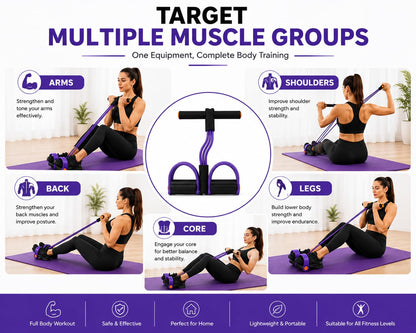 Yoga Pedal Puller Resistance Band Fitness Equipment